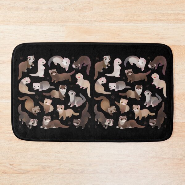 Item preview, Ferret - dark designed and sold by pikaole.