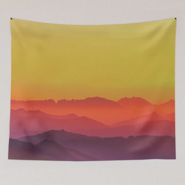 Item preview, Mountain sunset designed and sold by CarliPeraza.
