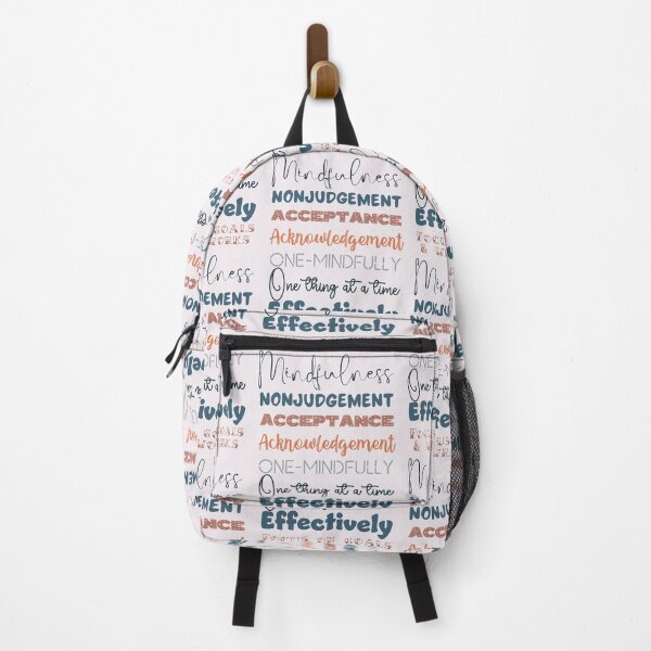 Item preview, Mindfulness. Nonjudgement, Acceptance and Acknowledgement, One mindfully, Effectively. designed and sold by Orianah.