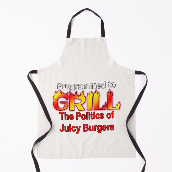 Item preview, Programmed to GRILL designed and sold by StapleTapeworms.
