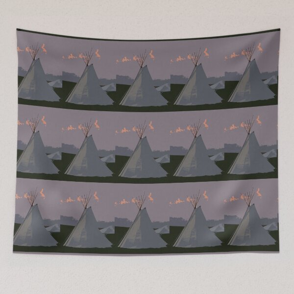 Item preview, Stormy Teepee B designed and sold by VikingVisual.