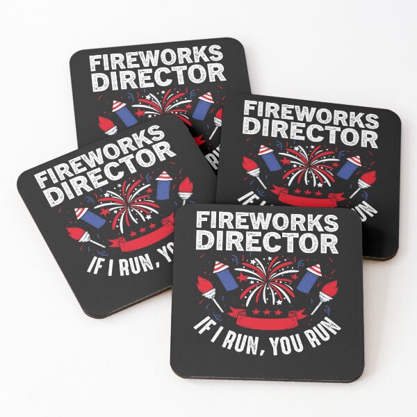 Item preview, Funny Fireworks Director If I Run You Run 4th Of July Party designed and sold by Best Designer.