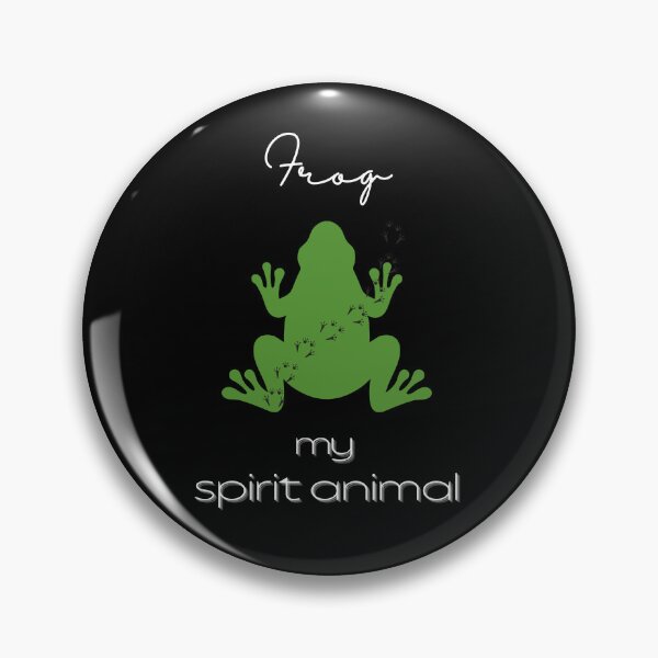 Item preview, Frog totem spirit animal Framed Print designed and sold by MagicWolfStar.