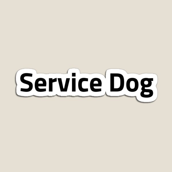 Artikelvorschau, Service dog entworfen und verkauft von Harleqindesign.