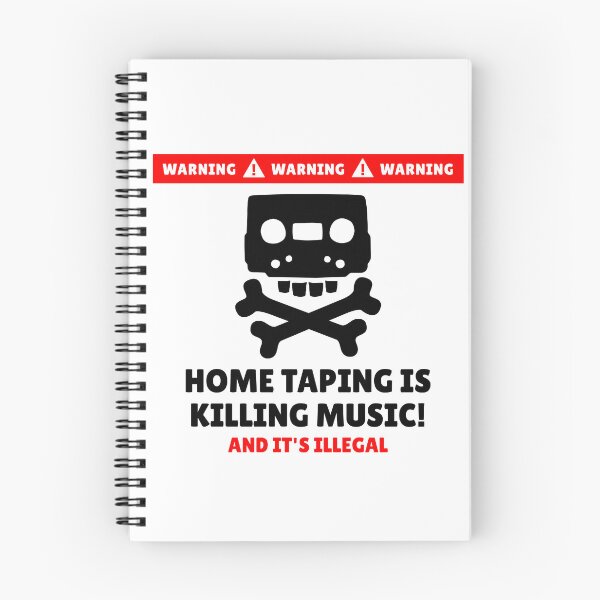Item preview, Home Taping is Killing Music, And It's Illegal designed and sold by tapeisdamessage.