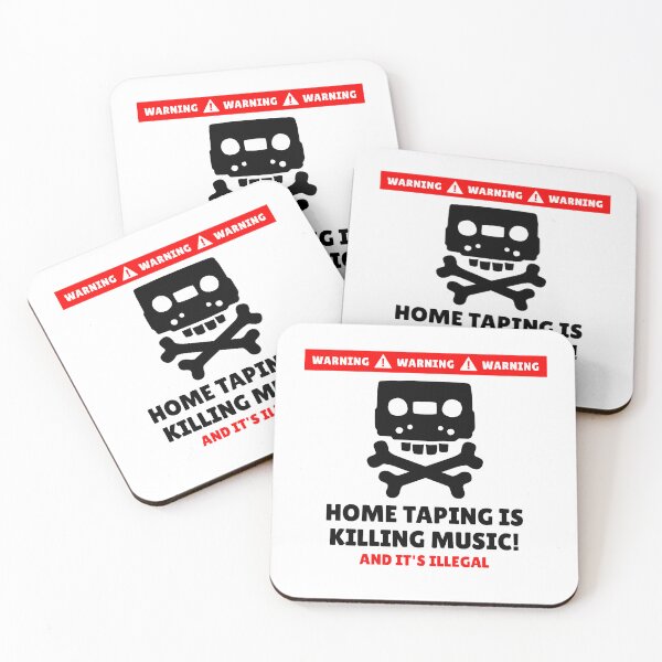Item preview, Home Taping is Killing Music, And It's Illegal designed and sold by tapeisdamessage.