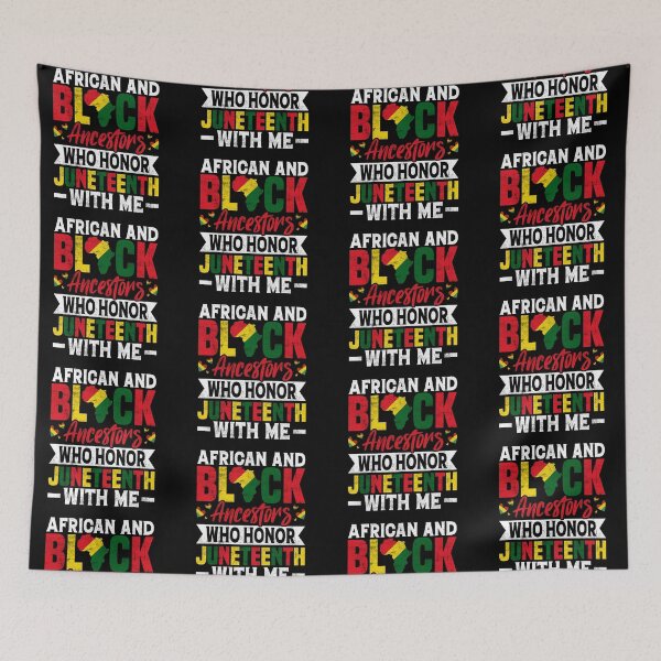 Item preview, African Adn Black Anestors Who Honor Juneteenth The Patriots Blood is the seed of Freedom Tree America Flag Happy Life Apparel Essential Motivation Inspiration Joy Mood designed and sold by DesignByHeartUK.