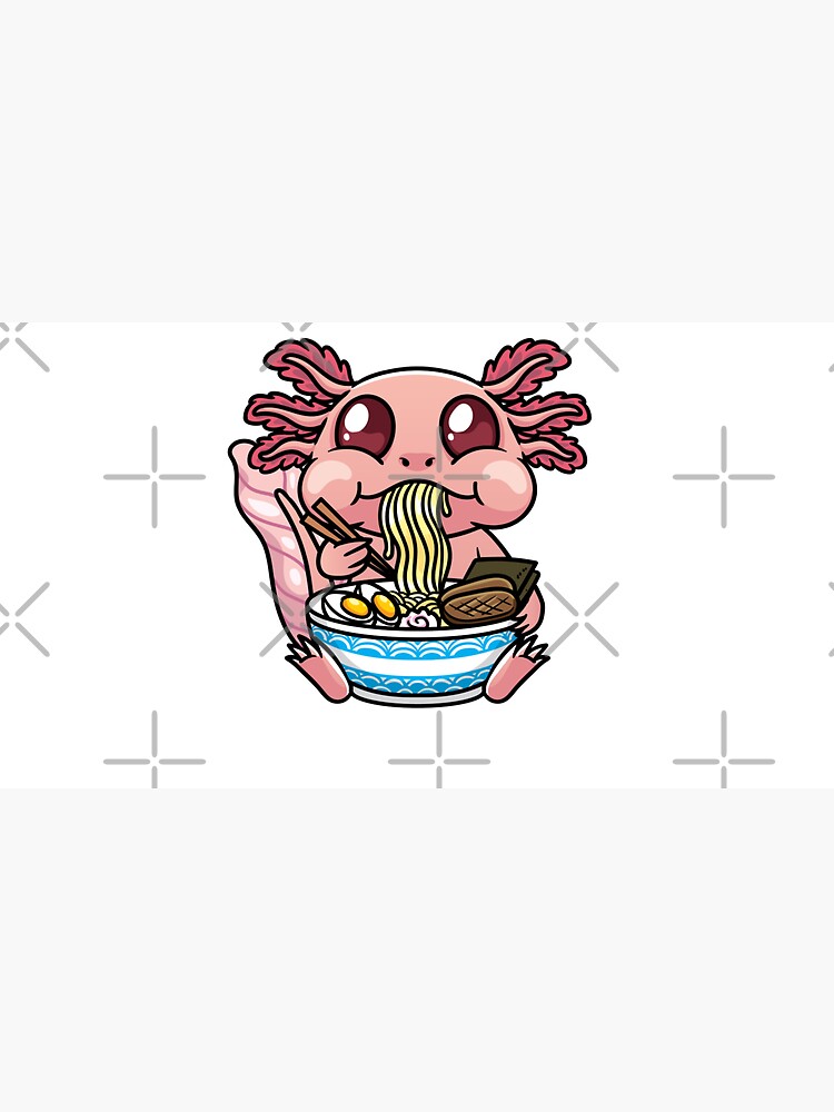 Discover Axolotl Kawaii Fish Ramen Noodles Bowl Cap