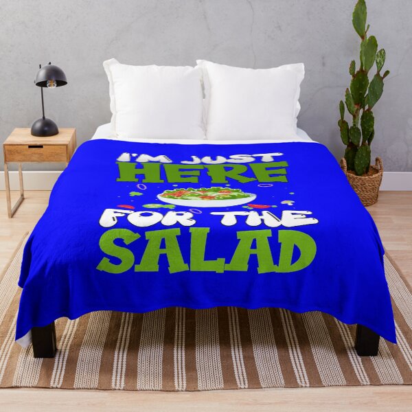 Item preview, Vegetarians Veggie I'm Just Here For The Salad Funny Vegan Pun designed and sold by fantasticdesign.