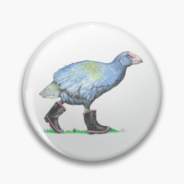 Item preview, Takahe in Gumboots designed and sold by JimsBirds.