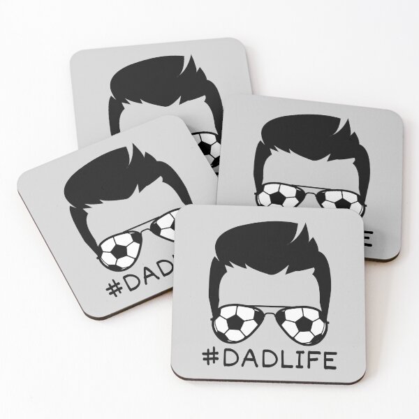 Item preview, Dad Life Face with Soccer Sunglasses - Fathers Day designed and sold by AnyKitty.