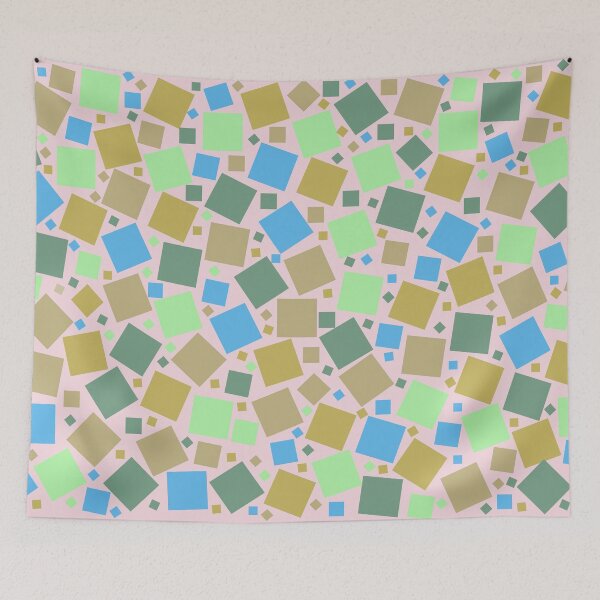 Aperçu de l'œuvre Mosaic Tiles Terrazzo Multicolor Pattern 2 créée et vendue par worldways.