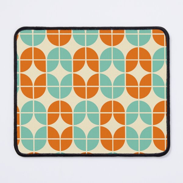 Item preview, Groovy 1960’s Inspired Retro Vintage Design in Orange and Teal designed and sold by Art-and-Archaeo.