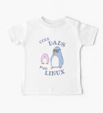 Cool Dads Run Linux Baby Tee