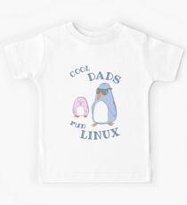 Cool Dads Run Linux Kids Tee