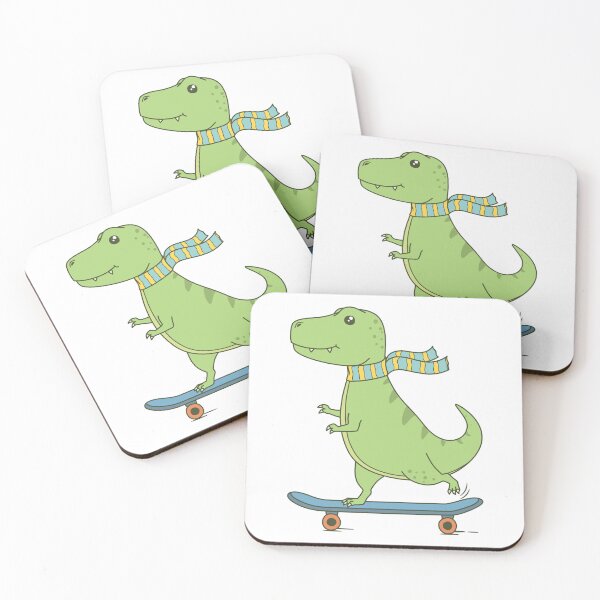 Artikelvorschau, Cute Tyrannosaurus Rex Skateboarding entworfen und verkauft von ttttee.