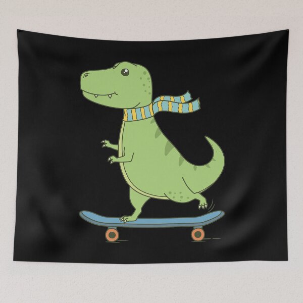 Artikelvorschau, Cute Tyrannosaurus Rex Skateboarding entworfen und verkauft von ttttee.