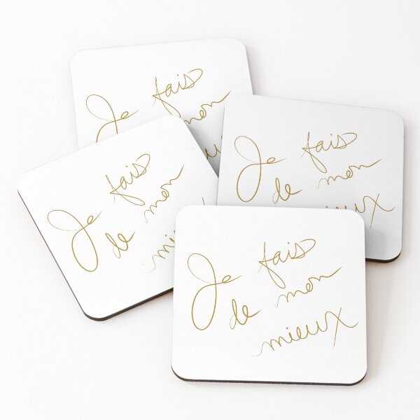 Item preview, Je fais de Mon Mieux/Sto Facendo del Mio Meglio designed and sold by abeink.