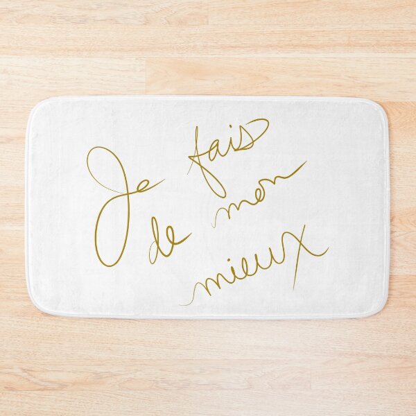 Item preview, Je fais de Mon Mieux/Sto Facendo del Mio Meglio designed and sold by abeink.