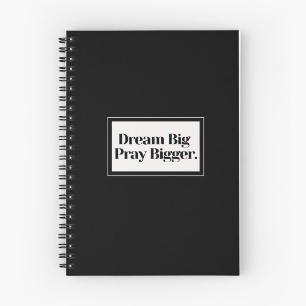 Item preview, Dream Big . Pray Bigger. designed and sold by PostiveText.