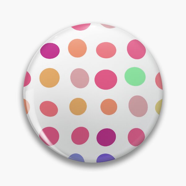 Item preview, colourful polka dat, polkadot, spotty, spots, modern art, wall art designed and sold by MarJul.