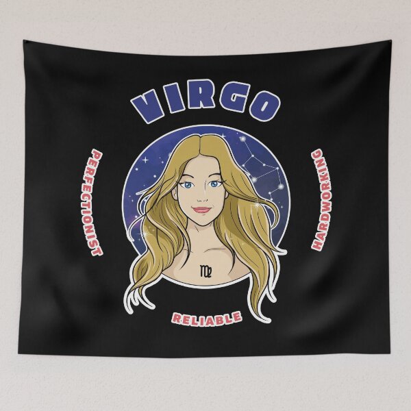 Item preview, Virgo - The Maiden - The Sixth Zodiac Sign - Astrological Sign designed and sold by P2CPOD.