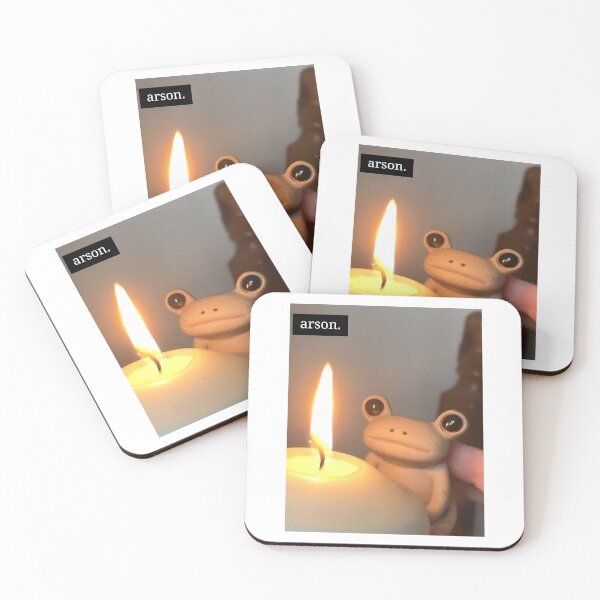 Item preview, HQ Arson Evil Sad Frog Meme designed and sold by fomodesigns.