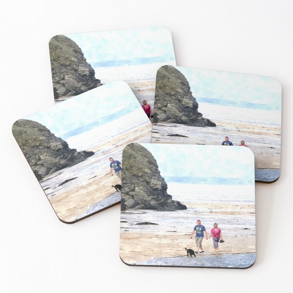 Item preview, Perranporth Beach Walk designed and sold by Trevor Harvey Art.