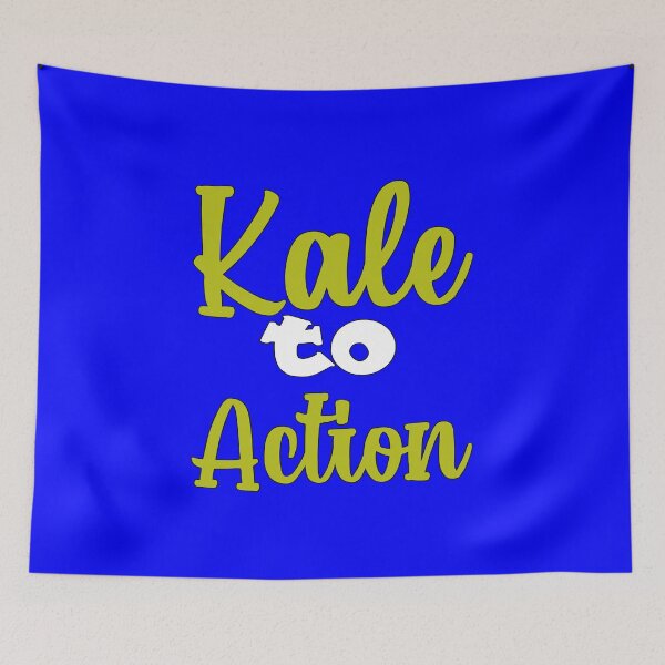 Item preview, Vegetarians Veggie Kale To Action Vegan Pun designed and sold by fantasticdesign.