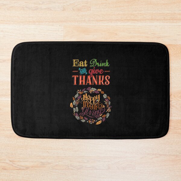 Item preview, Eat Drink And Give Thanks Happy Thanksgiving designed and sold by teewearstyle.
