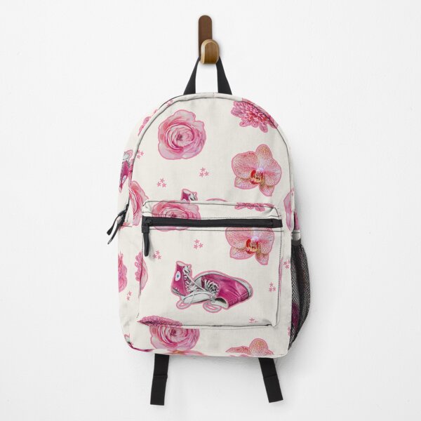 Item preview, Pink Sneakers and Flowers designed and sold by Trish Dish.