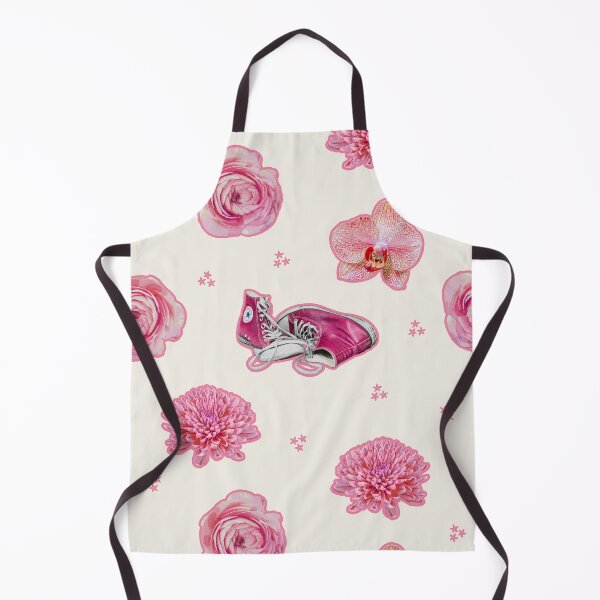Artikelvorschau, Pink Sneakers and Flowers entworfen und verkauft von Trish Dish.