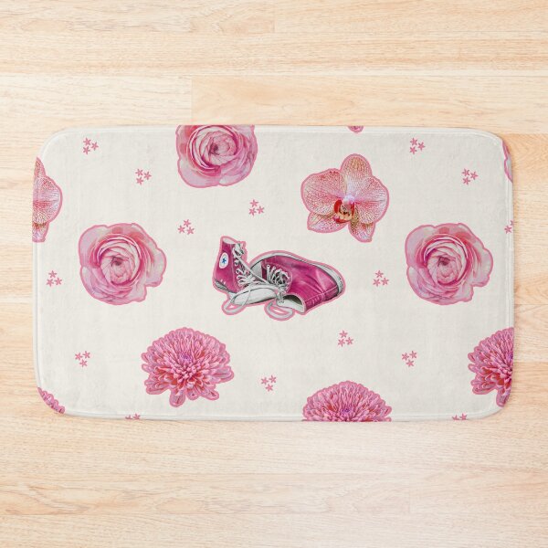 Artikelvorschau, Pink Sneakers and Flowers entworfen und verkauft von Trish Dish.