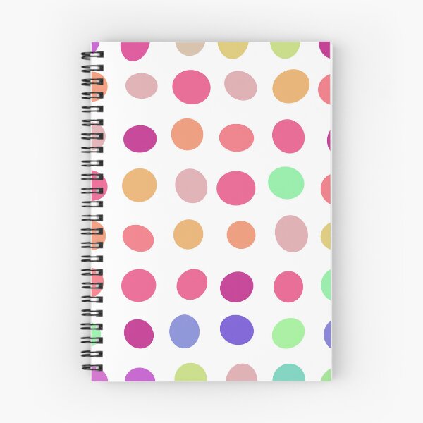 Item preview, colourful polka dat, polkadot, spotty, spots, modern art, wall art designed and sold by MarJul.