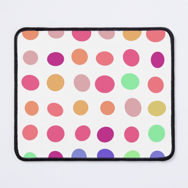 Item preview, colourful polka dat, polkadot, spotty, spots, modern art, wall art designed and sold by MarJul.
