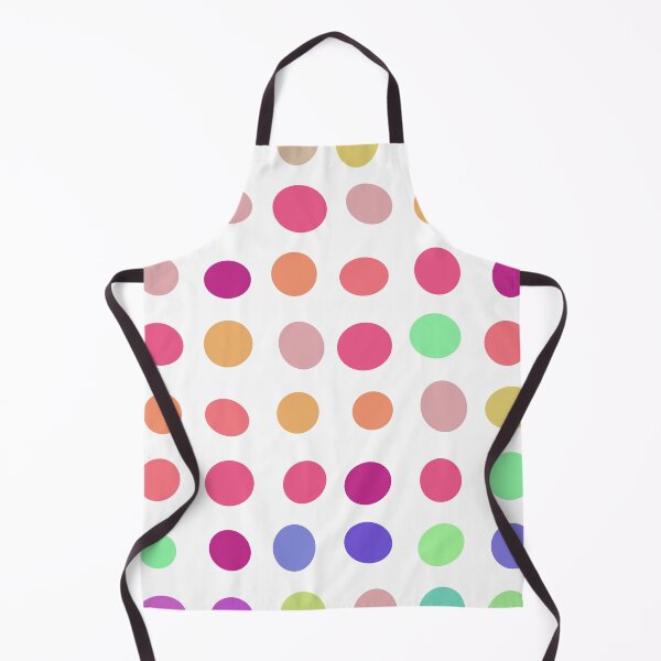 Aperçu de l'œuvre colourful polka dat, polkadot, spotty, spots, modern art, wall art créée et vendue par MarJul.
