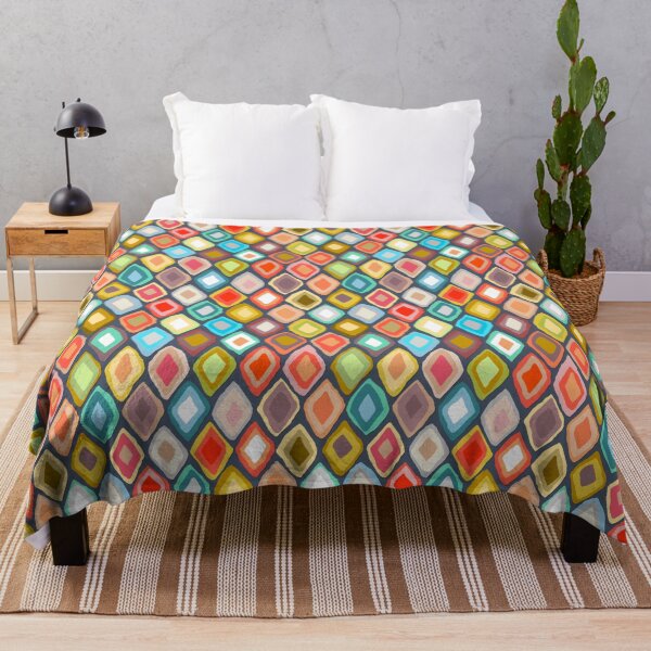 Item preview, Almas diamond ikat dark designed and sold by scrummy.