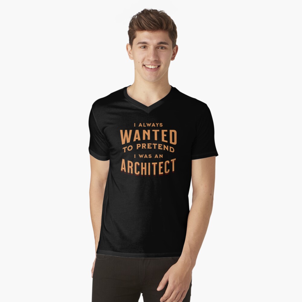 Item preview, V-Neck T-Shirt designed and sold by shirtcrafts.