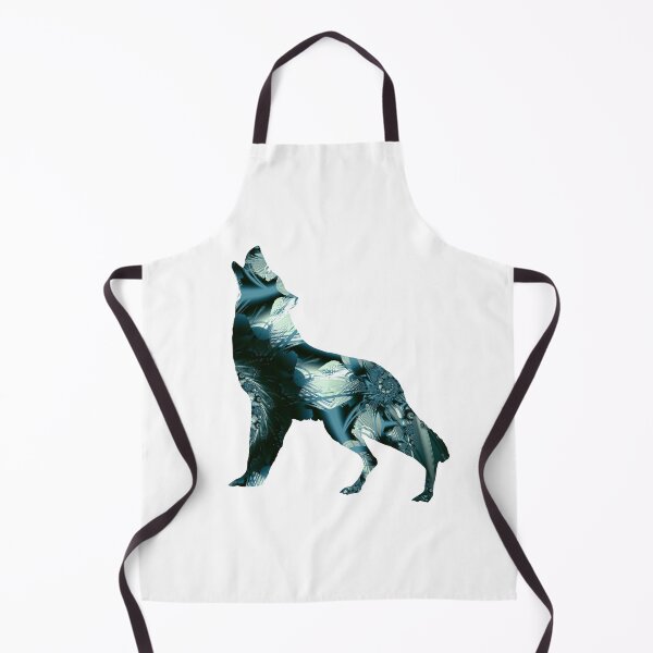 Item preview, Fractal Wolf, Collection Thirty-Nine designed and sold by Patricia Johnston.