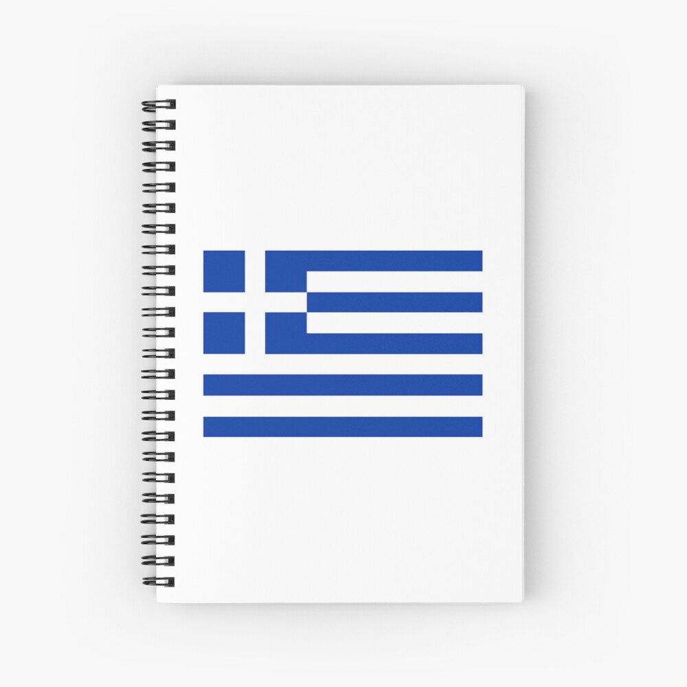Item preview, Spiral Notebook designed and sold by AllThingsGreece.