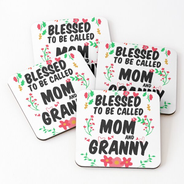 Item preview, blessed to be called mom and granny designed and sold by Graphics Adora.