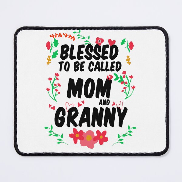 Item preview, blessed to be called mom and granny designed and sold by Graphics Adora.