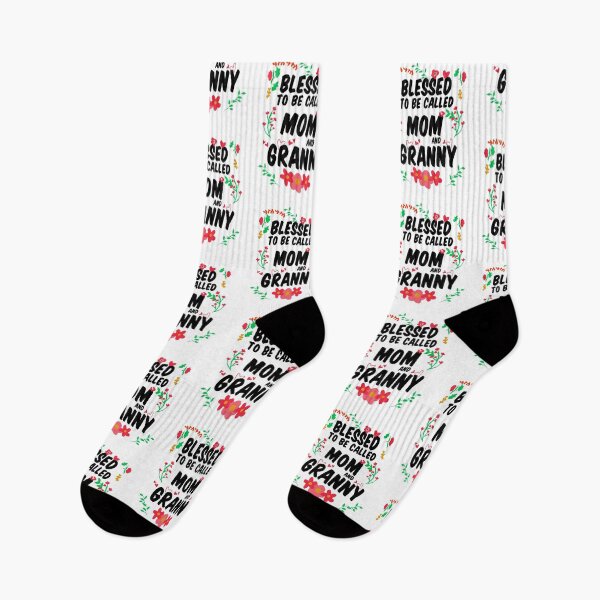 Item preview, blessed to be called mom and granny designed and sold by Graphics Adora.