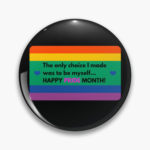 Artikelvorschau, The only choice I made was to be myself.. HAPPY PRIDE MONTH! entworfen und verkauft von keenikai.