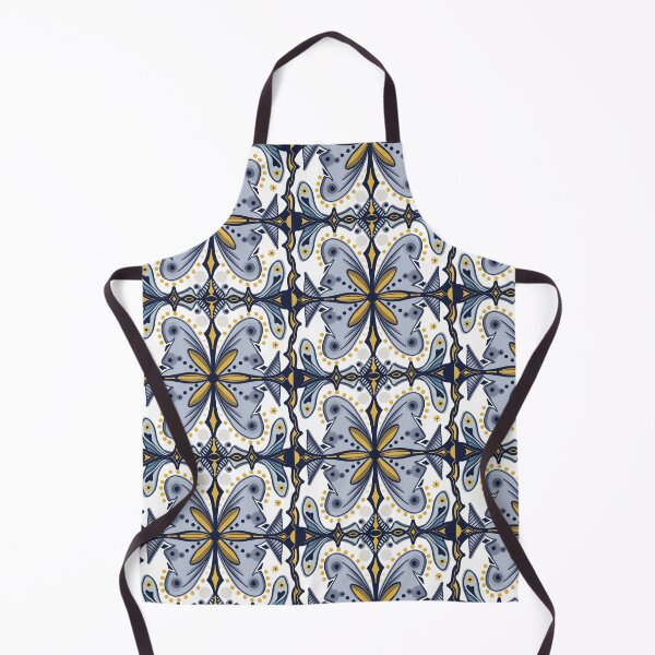 Item preview, Blue and yellow portuguese tiles designed and sold by MartaCrokis.