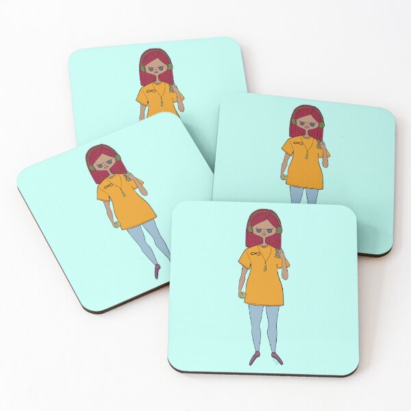 Item preview, Cute Autistic Girl (blue) designed and sold by misslovelymess.