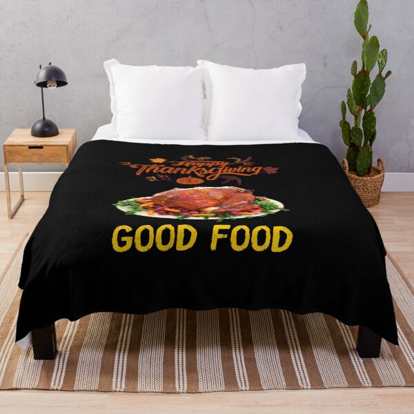 Item preview, Happy Thanksgiving Good Food Turkey Plate designed and sold by teewearstyle.