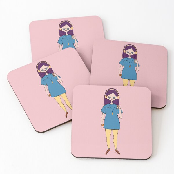 Item preview, Cute Autistic Girl (pink) designed and sold by misslovelymess.