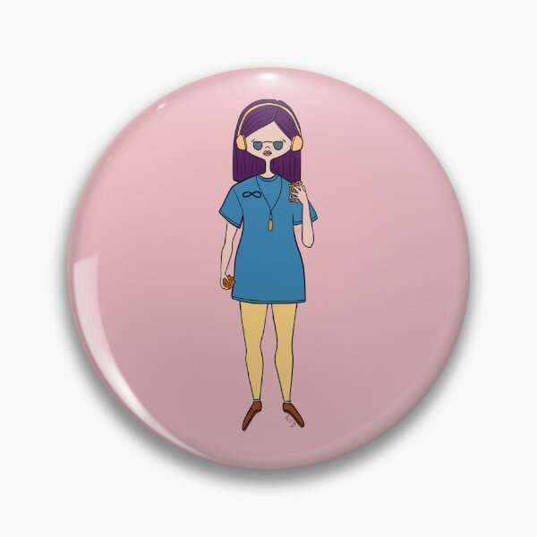 Item preview, Cute Autistic Girl (pink) designed and sold by misslovelymess.
