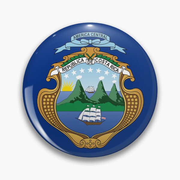 Item preview, Coat of arms of Costa Rica designed and sold by PatsIsland.